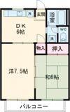 芝池マンションの間取り画像