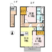 アルページュの間取り画像