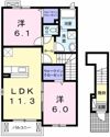 グランツ・Sの間取り画像