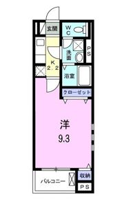 ブリーズ マツバラ 79の間取り画像