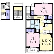 モンテ ソプラ ドゥーエの間取り画像