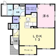 サンフェリーチェⅡの間取り画像