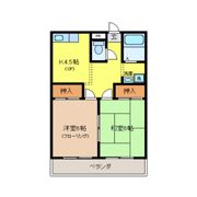 フローラハイツの間取り画像