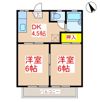 ガーデンプレイス住吉Bの間取り画像