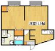 コーポ清水の間取り画像