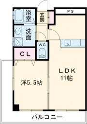 ブランドルフの間取り画像