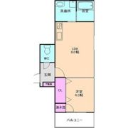 F asecia サンドの間取り画像