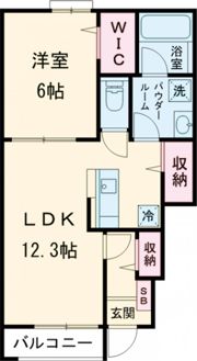 フォーチュンレングスの間取り画像