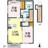 セジュール しらたか Aの間取り画像