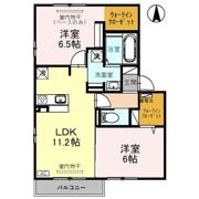 フェアリー Aの間取り画像