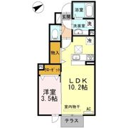 ヴィルヌーブカノンの間取り画像