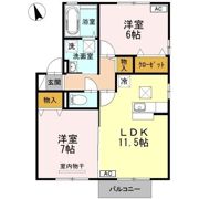 グレープシャイン A棟の間取り画像