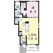 ジュネスM Ⅲの間取り画像