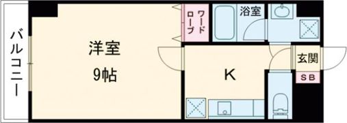 エンゼルプラザeastⅠの間取り画像