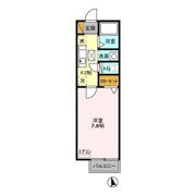 サザンハート東船橋の間取り画像