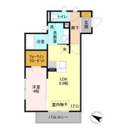 クレイドルの間取り画像