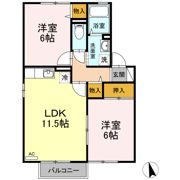 グランシャリオ ABの間取り画像