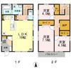 共栄町戸建賃貸 Dの間取り画像