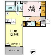 日吉ハイツⅢの間取り画像