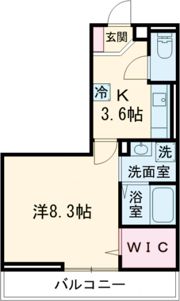 リエート中央町の間取り画像