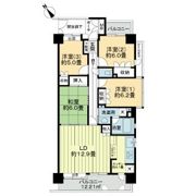 野村ステイツ河原町ガーデンスクエアの間取り画像