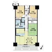 サーパスシティ白川3番館の間取り画像