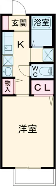 セレスト瀬の川の間取り画像