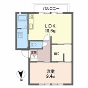 グリーンヴィラ水内Ⅰの間取り画像