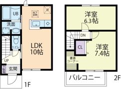 BELL FINE (ベルフィーヌ) Bの間取り画像