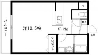 グランストーク篠ヶ瀬の間取り画像