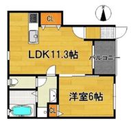 ヴィラージュさくらAの間取り画像