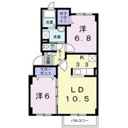 コートエスポワールの間取り画像