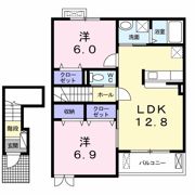 ワイズ ヴィレッジの間取り画像