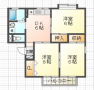イーストニュータウンA棟の間取り画像