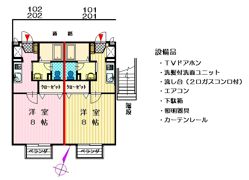 コージーコート宮浦の間取り画像