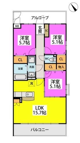 間取図