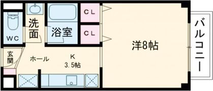 サープラス庄山Ⅰの間取り画像