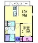 Prevoyance福間中央の間取り画像