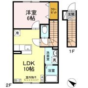 グランモア三好 Aの間取り画像