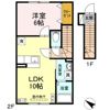 グランモア三好 Aの間取り画像