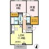 サニーサイド Bの間取り画像
