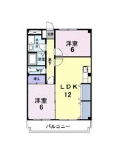 サニーガーデンの間取り画像