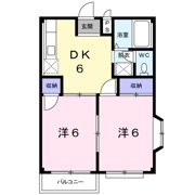 エルディム宇梶A棟の間取り画像