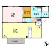 アネシス Bの間取り画像