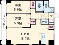 ソレイユ御蔵町(おくらまち)の間取り画像