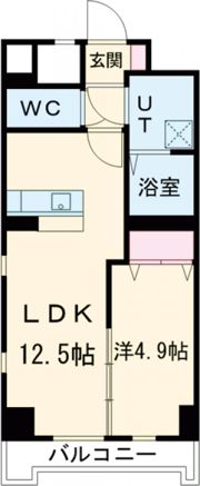 グランバロン宇都宮の間取り画像