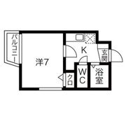 ドルフ亀島IIIの間取り画像