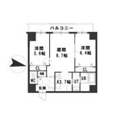 グレイスコート桑園の間取り画像