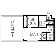 ベルフォート新瑞橋の間取り画像