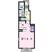 グランシェーヌWの間取り画像